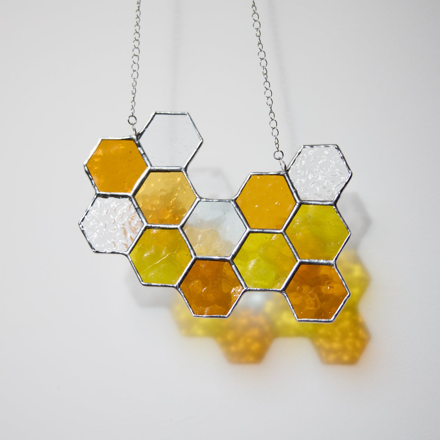 Vitrail nid d’abeille