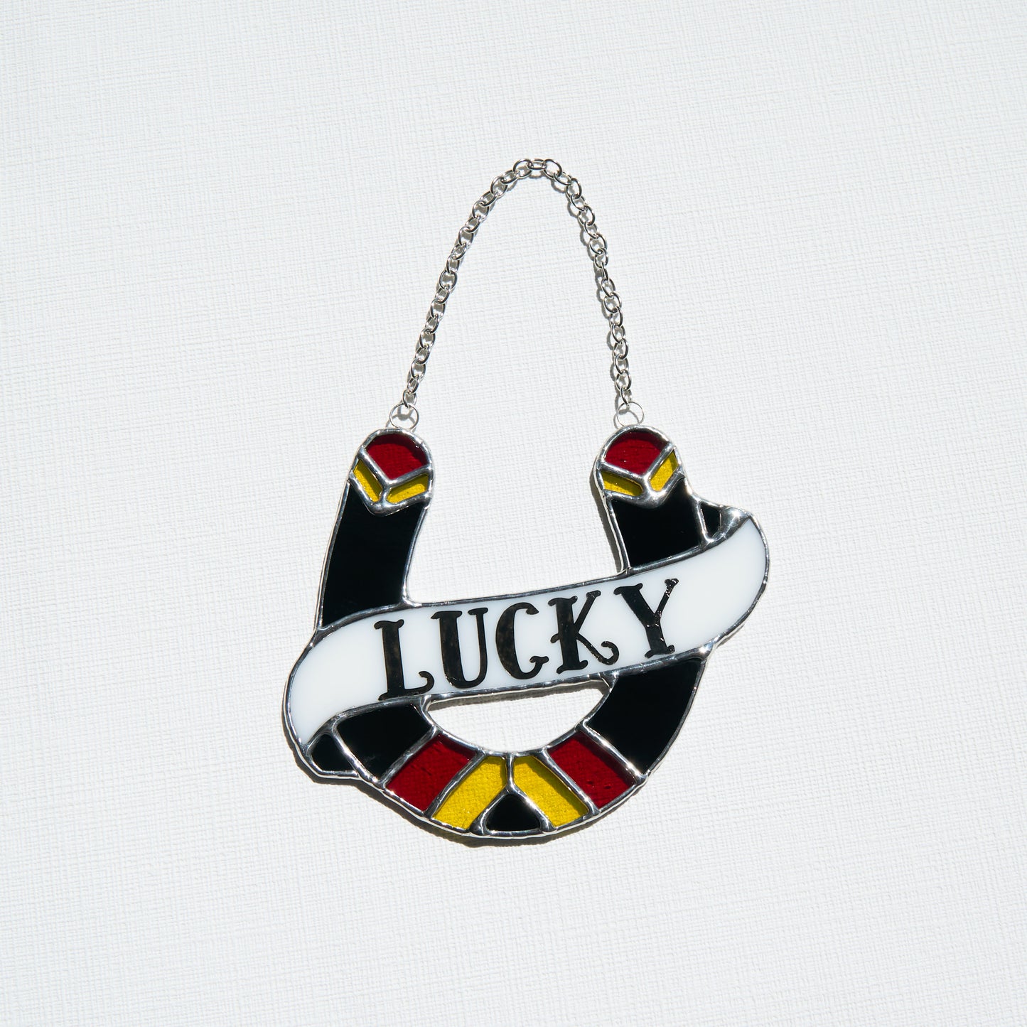 Vitrail Lucky - Fer à cheval