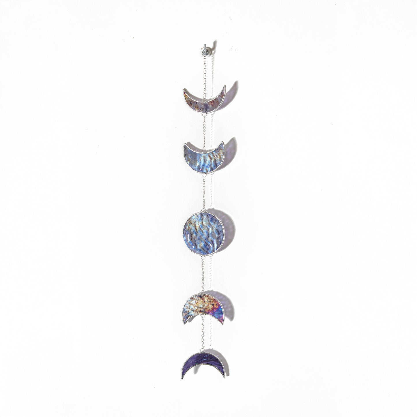 Vitrail - Suspension Phases de la Lune - Violet