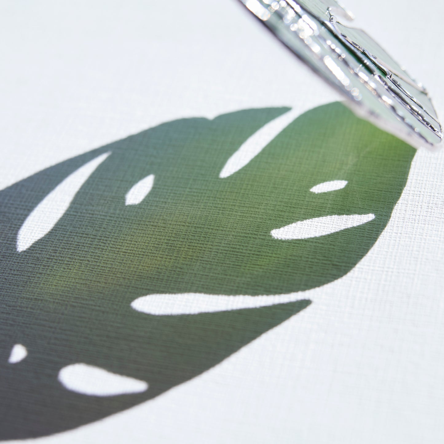 Vitrail Feuille Monstera