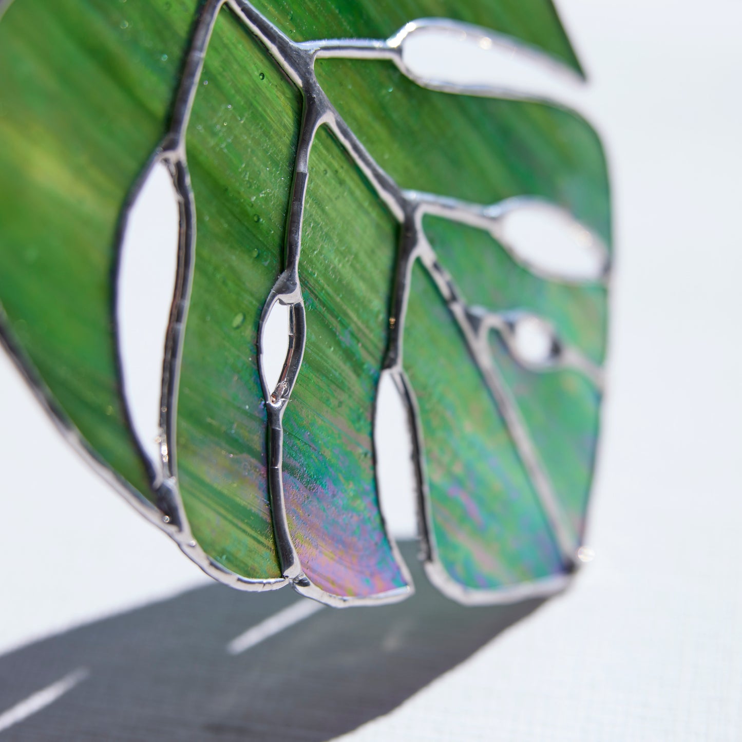 Vitrail Feuille Monstera