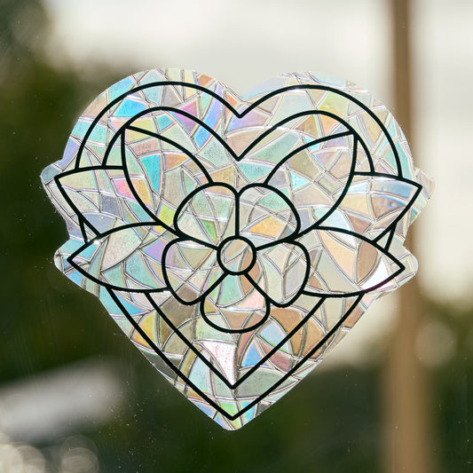 Suncatcher Heart In Bloom