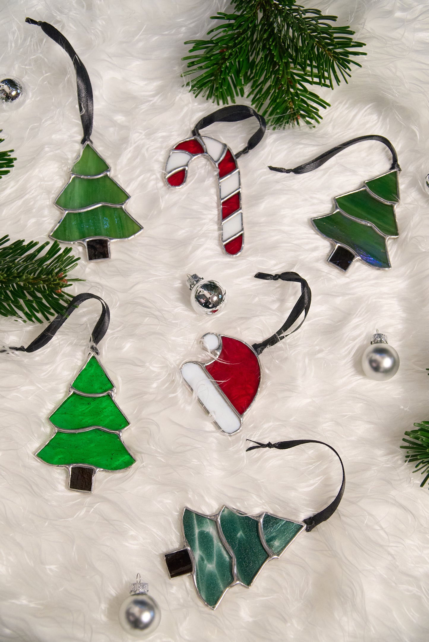 Décoration sapin - Bonnet Père Noël