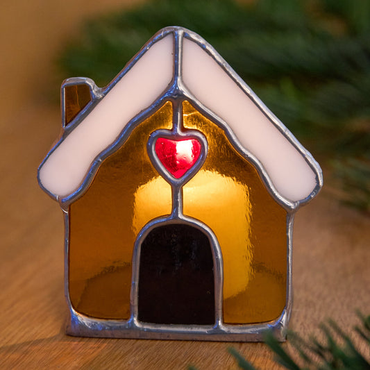 Bougeoir - Maison en Pain d'Epice