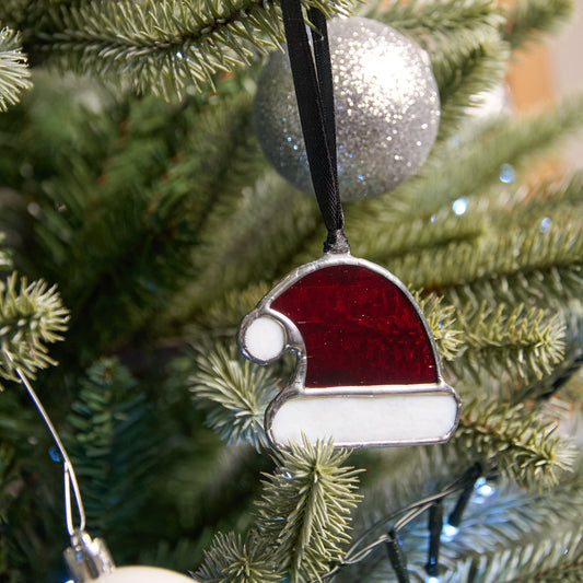 Décoration sapin - Bonnet Père Noël