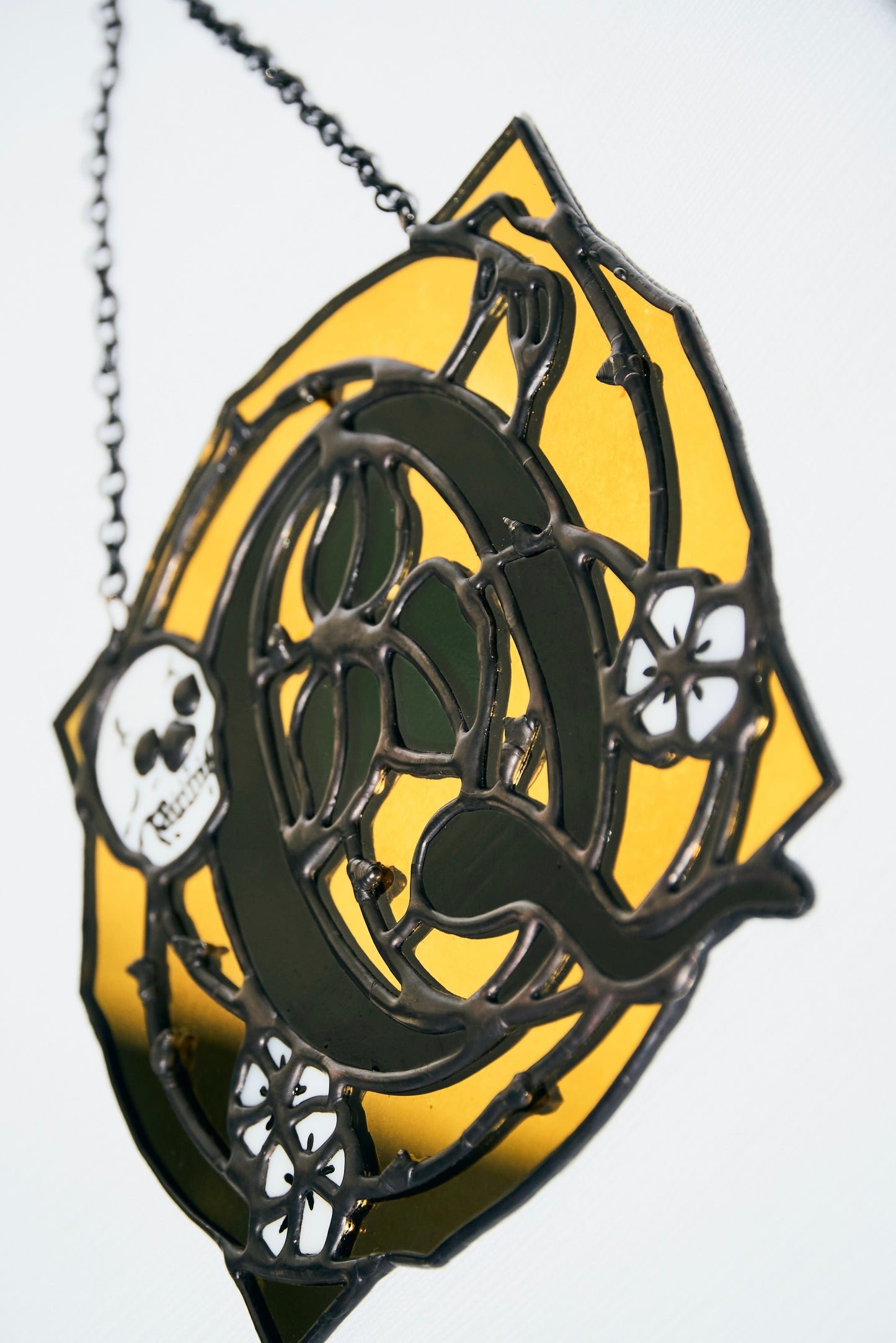 Vitrail Miroir Doré