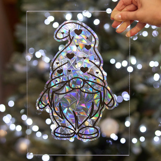 Suncatcher Gnome de Noël