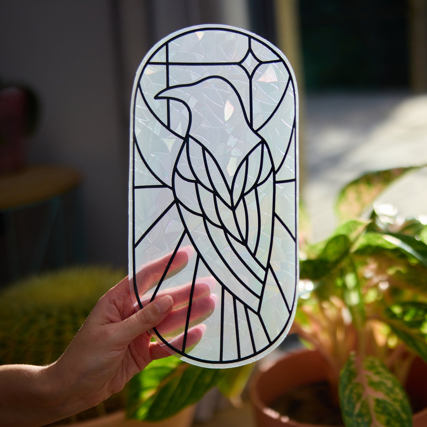 Suncatcher for Window - Raven