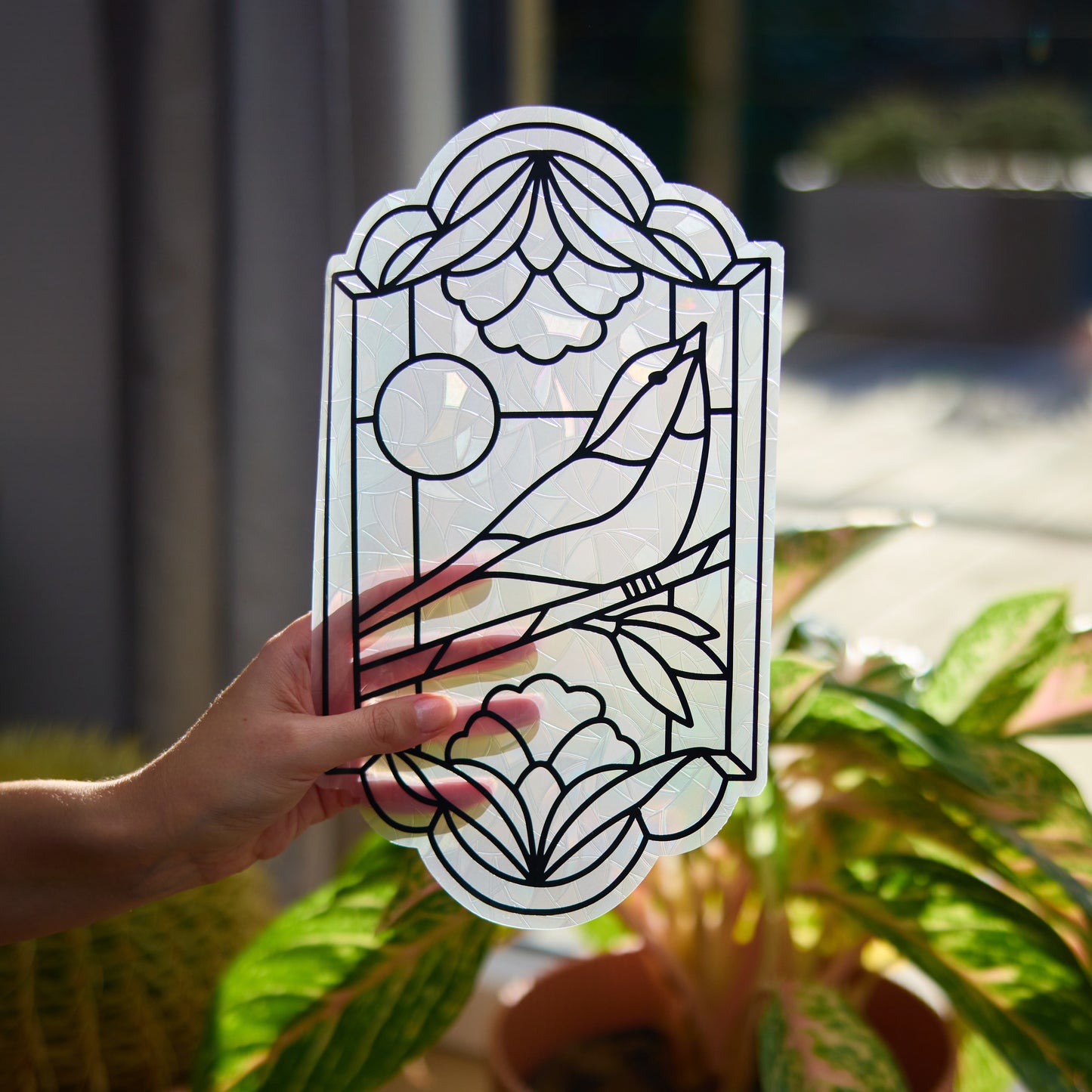 Suncatcher Mésange Charbonnière